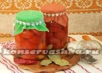 Помідори половинками з цибулею і маслом на зиму, рецепт з фото (на зиму) Помідори половинками з цибулею і маслом на зиму, рецепт з фото