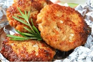Пісні котлети з геркулесу
