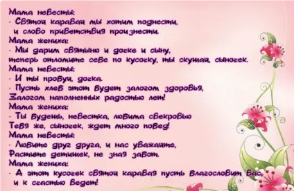 Привітання мамі за сина від невістки (невістки) Привітання мамі за сина від невістки