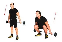 Присідання зі штангою