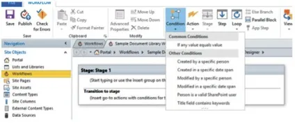 Проектування робочих процесів в sharepoint, windows it pro