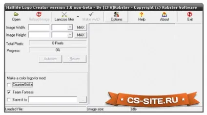 Програма «half life logo creator» для cs 1