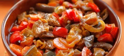 Рагу з баклажанів - рецепти овочевого страви з кабачками, картоплею, болгарським перцем (баклажанів) Рагу з баклажанів - рецепти овочевого страви з кабачками, картоплею, болгарським перцем