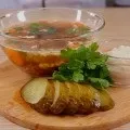 Розсольник з куркою в мультиварці простий рецепт (куркою) Розсольник з куркою в мультиварці простий рецепт