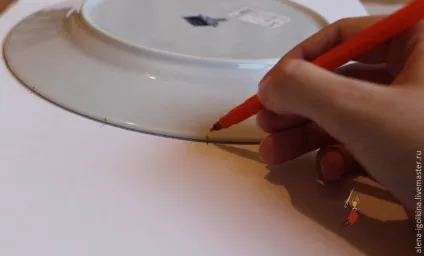 Розписуємо сувенірну тарілку - ярмарок майстрів - ручна робота, handmade (тарілку) Розписуємо сувенірну тарілку - ярмарок майстрів - ручна робота, handmade