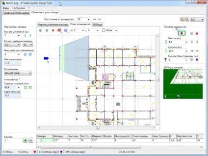 Розрахунок системи відеоспостереження (System Design Tool) Розрахунок системи відеоспостереження