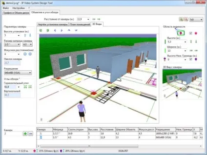 Розрахунок системи відеоспостереження (Video System Design Tool) Розрахунок системи відеоспостереження