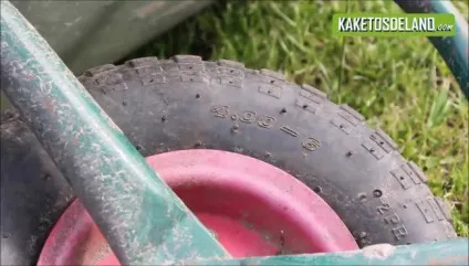 Ремонт колеса садової тачки або як замінити камеру, як це зроблено (колеса) Ремонт колеса садової тачки або як замінити камеру, як це зроблено