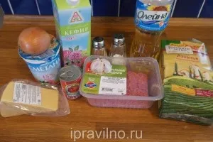 Рецепт лазаньї зі сметаною і кефіром