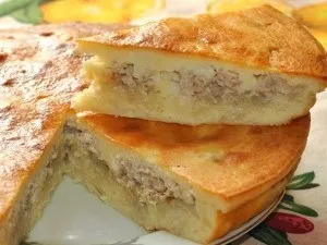 Рецепт курника з листкового тіста (курника) Рецепт курника з листкового тіста