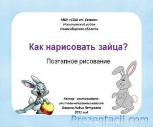 Малюємо людини презентація