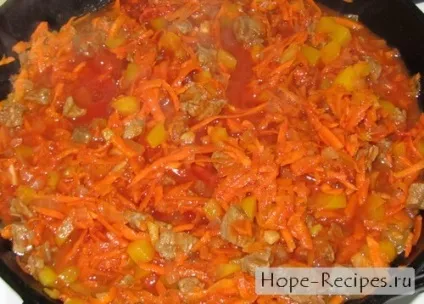 Рецепт пасти з соусом і шматочками яловичини «рецепти надії (соусом) Рецепт пасти з соусом і шматочками яловичини «рецепти надії
