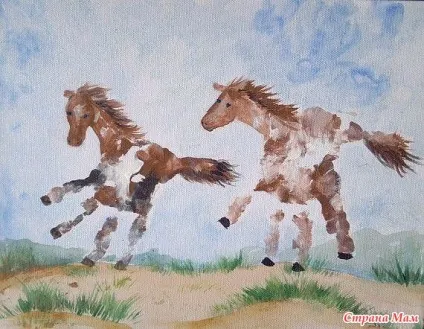 Малюємо пальчиками і долоньками - країна мам