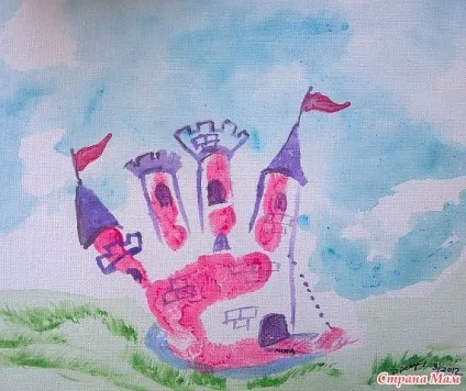 Малюємо пальчиками і долоньками - країна мам