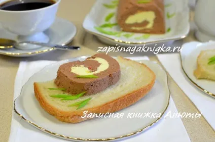 Рулет з печінки рецепти