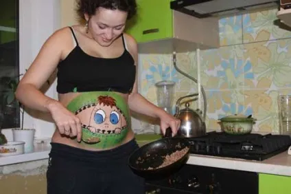 Малюнки на животі у вагітних своїми руками в домашніх умовах (фото) (малюнки) Малюнки на животі у вагітних своїми руками в домашніх умовах (фото)