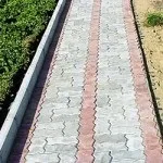 Садовий бордюр (35 фото) особливості пластикових, бетонних, декоративних виробів, каменів, фото і
