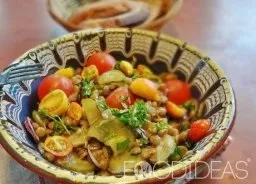 Салат зі смаженими помідорами - рецепт приготування з фото (приготування) Салат зі смаженими помідорами - рецепт приготування з фото