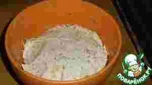 Салат з куркою і вешенками