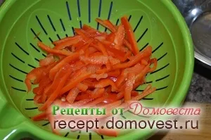 Салат з солодкого перцю по-корейськи - рецепти від домовеста (салат) Салат з солодкого перцю по-корейськи - рецепти від домовеста