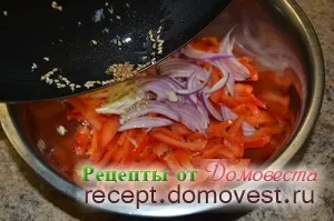 Салат з солодкого перцю по-корейськи - рецепти від домовеста (масло) Салат з солодкого перцю по-корейськи - рецепти від домовеста