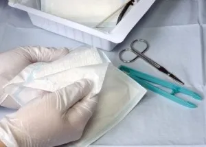Серветки для лікування трофічних виразок на ногах