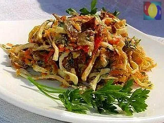 Салати з крабовими паличками (варити крабові палички) Салати з крабовими паличками