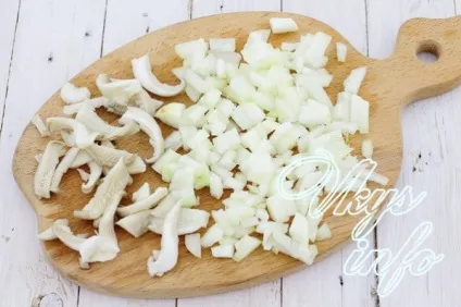 Салат з вешенками і куркою рецепт з фото (салат) Салат з вешенками і куркою рецепт з фото
