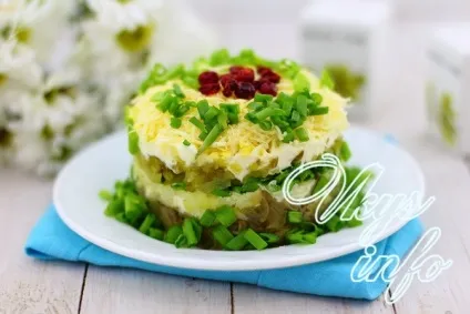 Салат з вешенками і куркою рецепт з фото (курка) Салат з вешенками і куркою рецепт з фото
