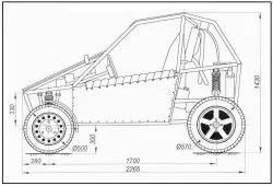 Саморобні автомобілі, креслення конструкції (автомобілі креслення конструкції) Саморобні автомобілі, креслення конструкції