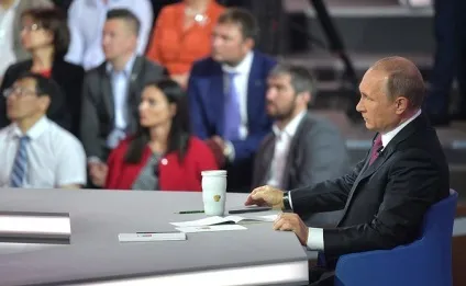 Найяскравіші відповіді «прямої лінії» путина (лінії) Найяскравіші відповіді «прямої лінії» путина