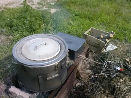Саморобна коптильня з бака пральної машини своїми руками (з барабана пральної машини) Саморобна коптильня з бака пральної машини своїми руками