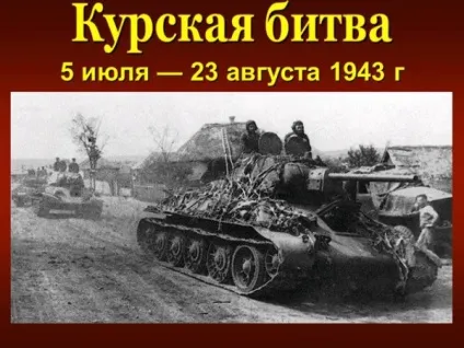 5 Июля 1943 року почалася Александріяая битва - одна з ключових битв Великої вітчизняної війни (1943) 5 Июля 1943 року почалася Александріяая битва - одна з ключових битв Великої вітчизняної війни