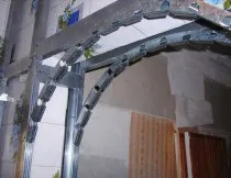 Зробити арку на кухню своїми руками, арка між кухнею та вітальні, види, монтаж, фото, відео,