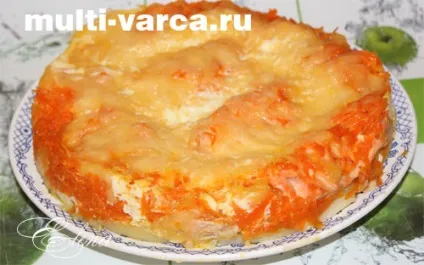 Сьомга, запечена з картоплею в мультиварці (сьомга. Запечена червона риба) Сьомга, запечена з картоплею в мультиварці