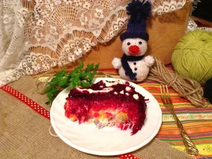 Оселедець під шубою - покроковий рецепт з фото (food nice.) Оселедець під шубою - покроковий рецепт з фото