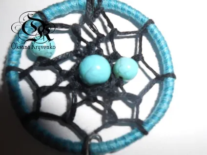 Сережки ловці снів, ok-handmade