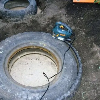 Зробити ставок з покришок своїми руками, чи можливо це