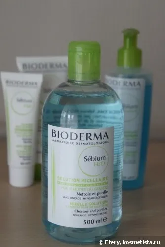 Серія bioderma sebium для проблемної шкіри відгуки