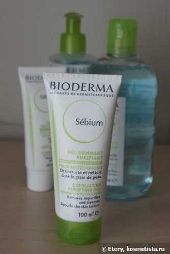 Серія bioderma sebium для проблемної шкіри відгуки