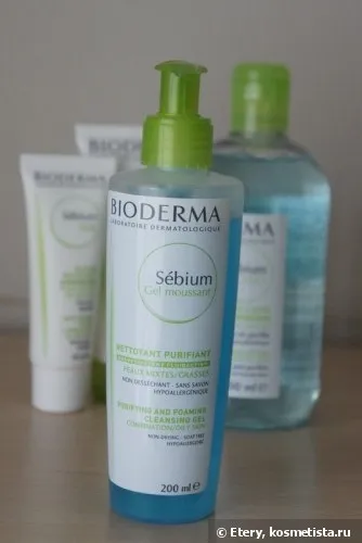 Серія bioderma sebium для проблемної шкіри відгуки