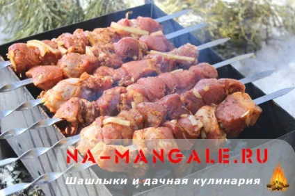 Шашлик зі свинячої шийки - маринад і рецепт з фото (свинячий) Шашлик зі свинячої шийки - маринад і рецепт з фото