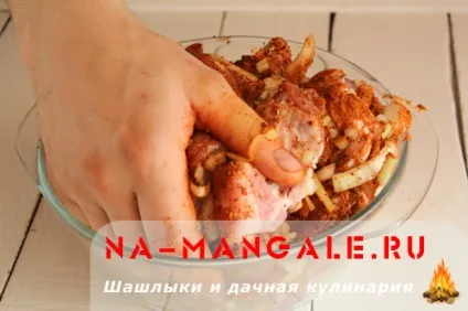 Шашлик зі свинячої шийки - маринад і рецепт з фото (свинячий) Шашлик зі свинячої шийки - маринад і рецепт з фото