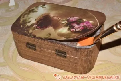 Шкатулка в стилі вінтаж, майстер-клас своїми руками (своїми) Шкатулка в стилі вінтаж, майстер-клас своїми руками