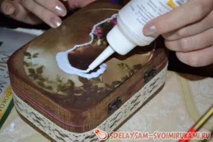 Шкатулка в стилі вінтаж, майстер-клас своїми руками (майстер-клас) Шкатулка в стилі вінтаж, майстер-клас своїми руками