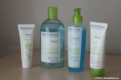 Серія bioderma sebium для проблемної шкіри відгуки