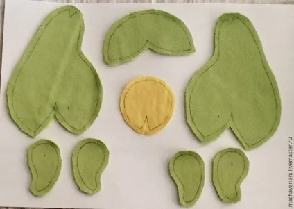 Шиємо милу ромашку-тедді - ярмарок майстрів - ручна робота, handmade (подарунок своїми руками) Шиємо милу ромашку-тедді - ярмарок майстрів - ручна робота, handmade