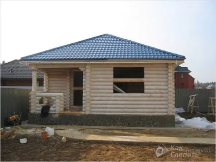 Шатровий дах своїми руками - як зробити фото, креслення (шатрова) Шатровий дах своїми руками - як зробити фото, креслення