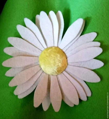 Шиємо милу ромашку-тедді - ярмарок майстрів - ручна робота, handmade (тедді) Шиємо милу ромашку-тедді - ярмарок майстрів - ручна робота, handmade