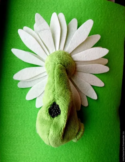 Шиємо милу ромашку-тедді - ярмарок майстрів - ручна робота, handmade (подарунок своїми руками) Шиємо милу ромашку-тедді - ярмарок майстрів - ручна робота, handmade